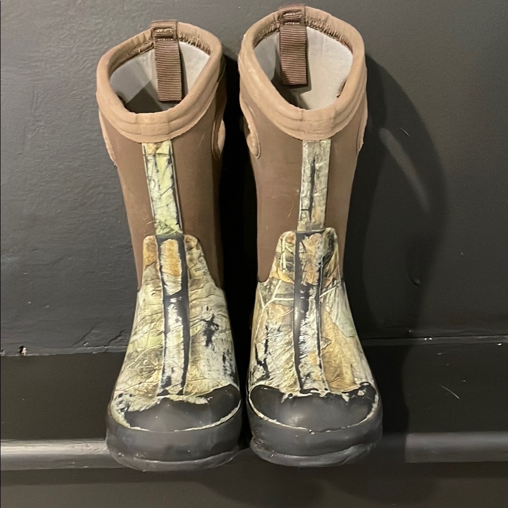 Kids Camouflage Rain Boots